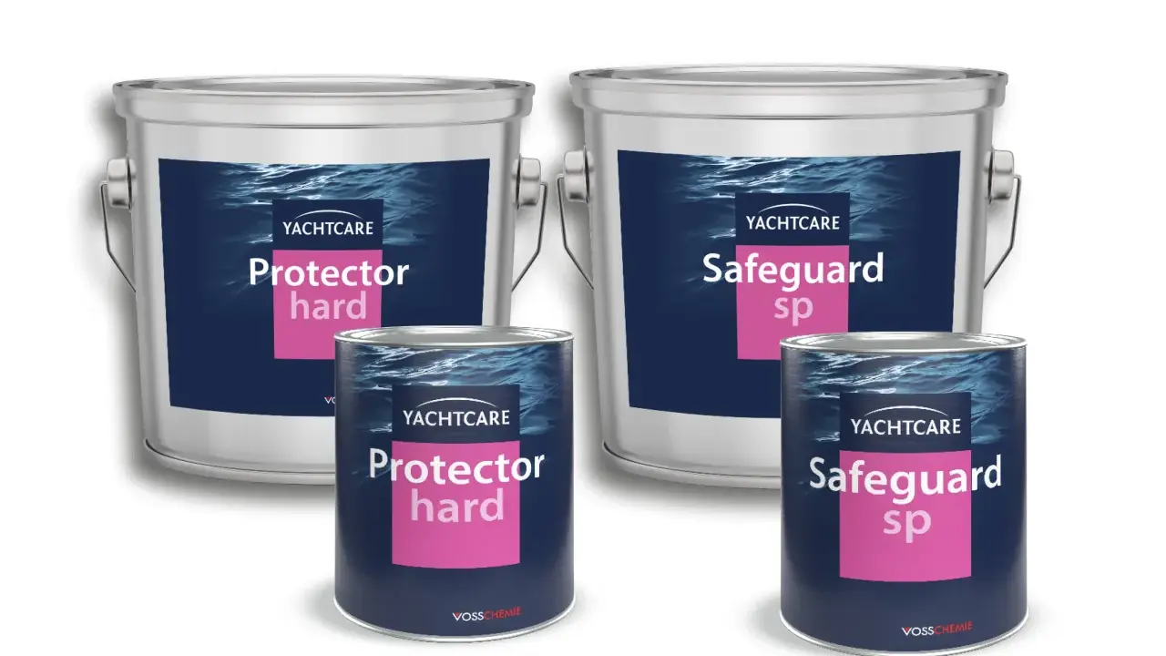 YACHTCARE Protector hard und Safeguard sp: Ihre antifouling alternative für saubere Schiffe.